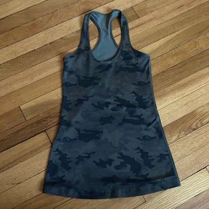 Lululemon Camo Racer Back Tank
